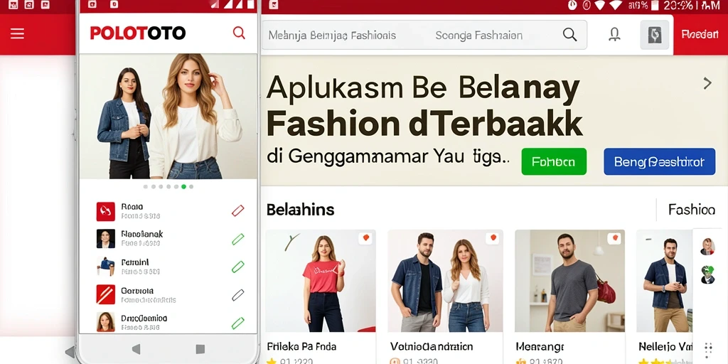 Antarmuka aplikasi POLOTOTO yang modern dan intuitif.